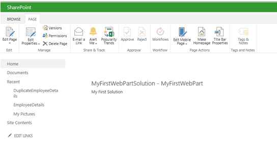 Finally custom web par